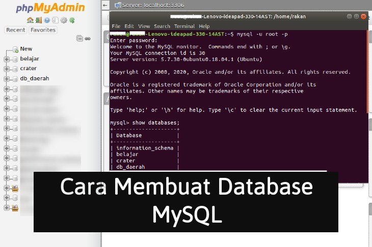 Creating a database with MySQL Bead Daily